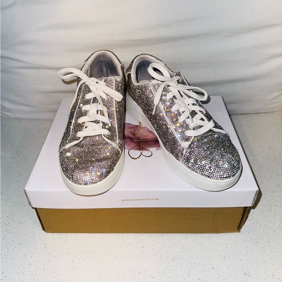 Jessica Simpson Rhinestone Sneakers - Picture 9 of 13